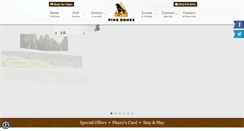 Desktop Screenshot of pinedunes.com
